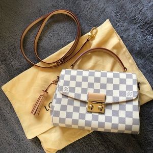 Authentic Louis Vuitton Croisette Damier Azur NEW